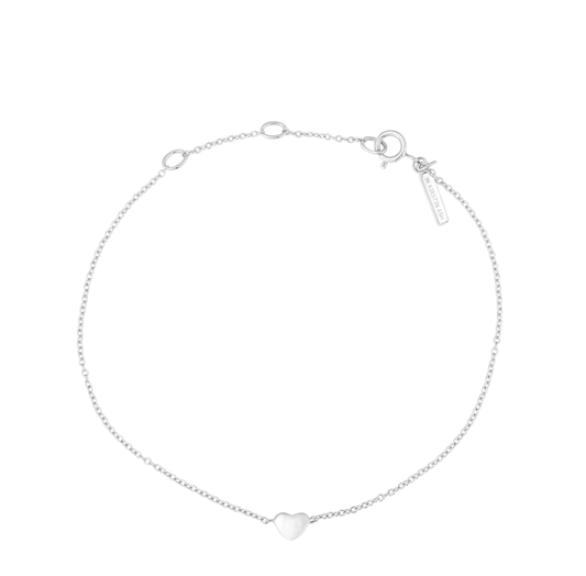 L'Amour Heart Bracelet | Sterling Silver