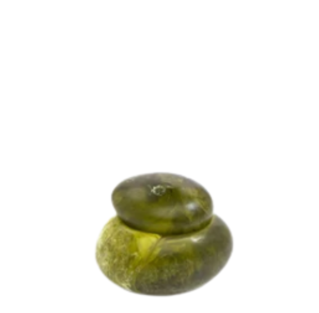 Pebble Jar | Malachite | Small