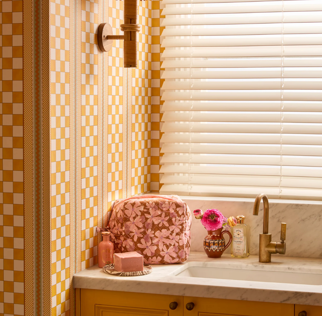 Toiletry Bag | Violet Tan | Medium