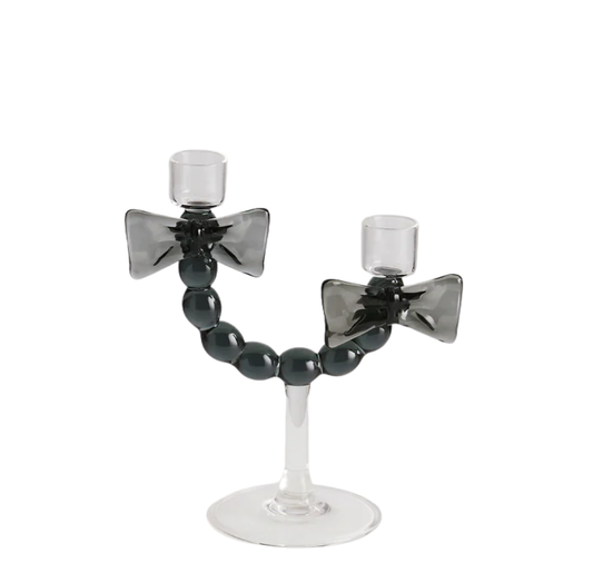 Double Bow Candle Holder