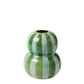 Green Blue Stripe Vase