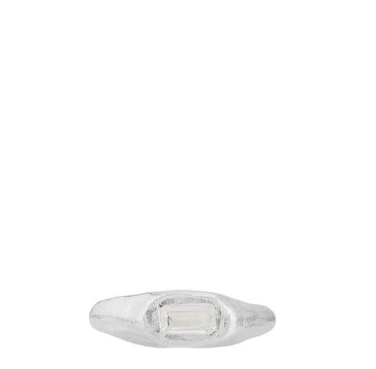Filius Ring with Zircon | Sterling Silver