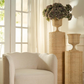 Belmont Rattan Urn