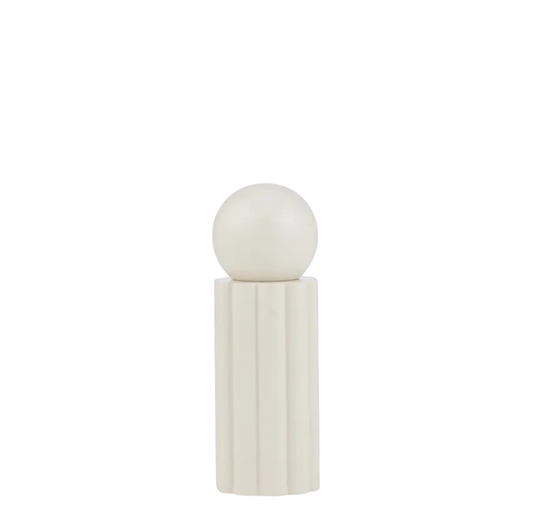 Wood S&P Grinder 16cm | Ivory