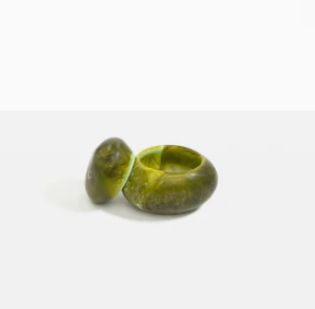 Pebble Jar | Malachite | Small