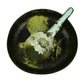 Large Round Spoon | Malachite