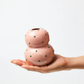 Fonda Vase | Pink Green Dotty
