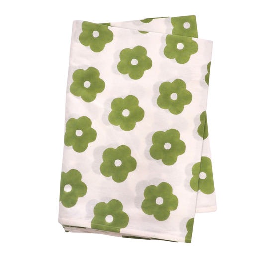 Tablecloth | Poppy | Green | 180 x 330cm