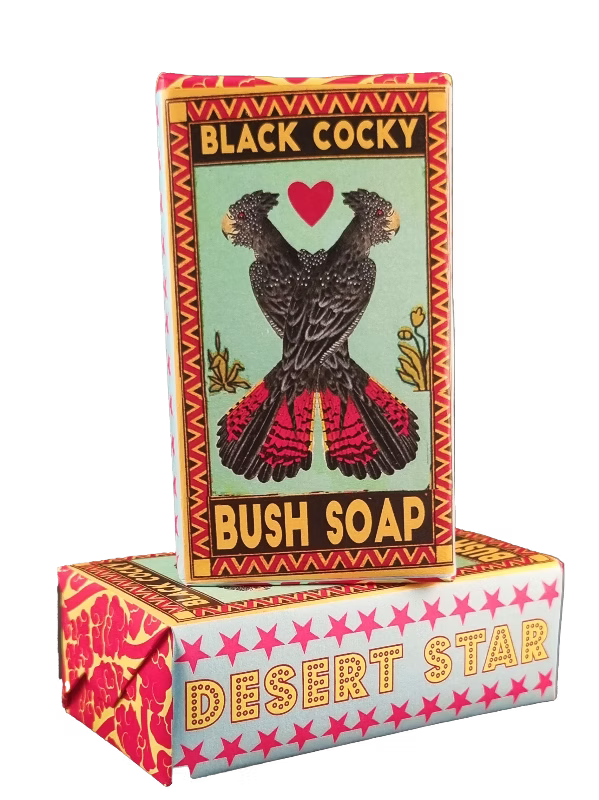 Red Tailed Black Cockatoo Soap