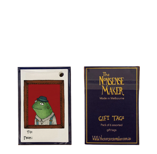 Animal Portrait Gift Tags | Pack 6