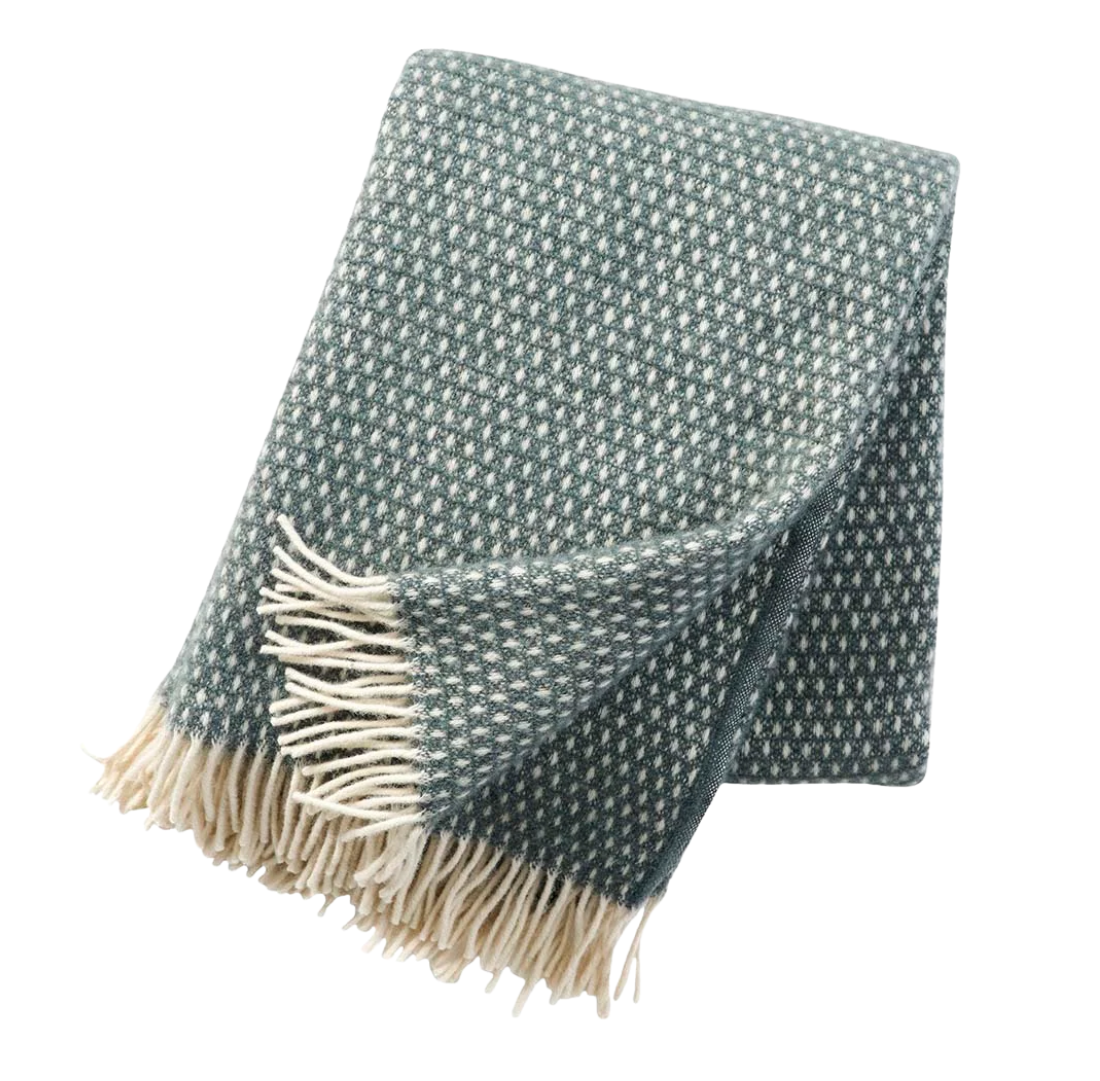 Blanket | Balsam Green | Brushed Lambswool