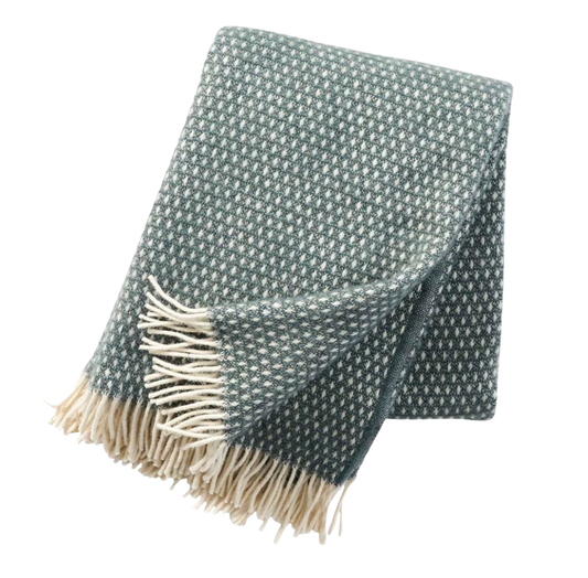 Blanket | Balsam Green | Brushed Lambswool