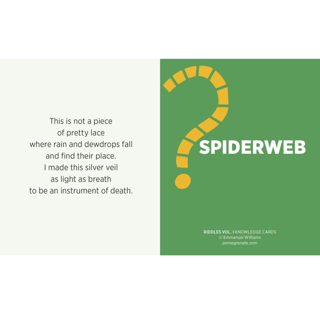 Knowledge Cards | Riddles Vol. 1