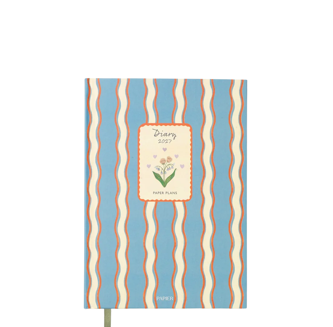 2027 Weekly Diary | Vintage Stripes
