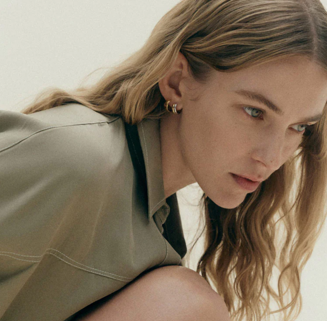 Soma Hoops | Mixed Metals