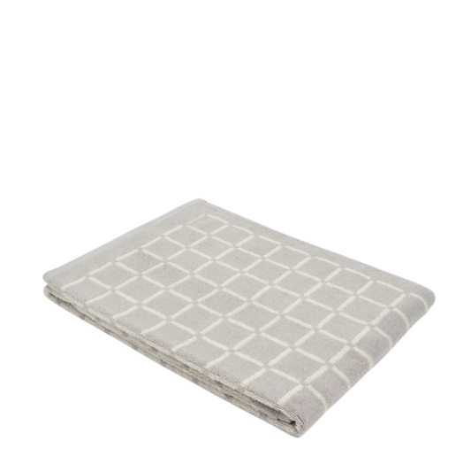 Bath Towel | Grid | Butter + Stone