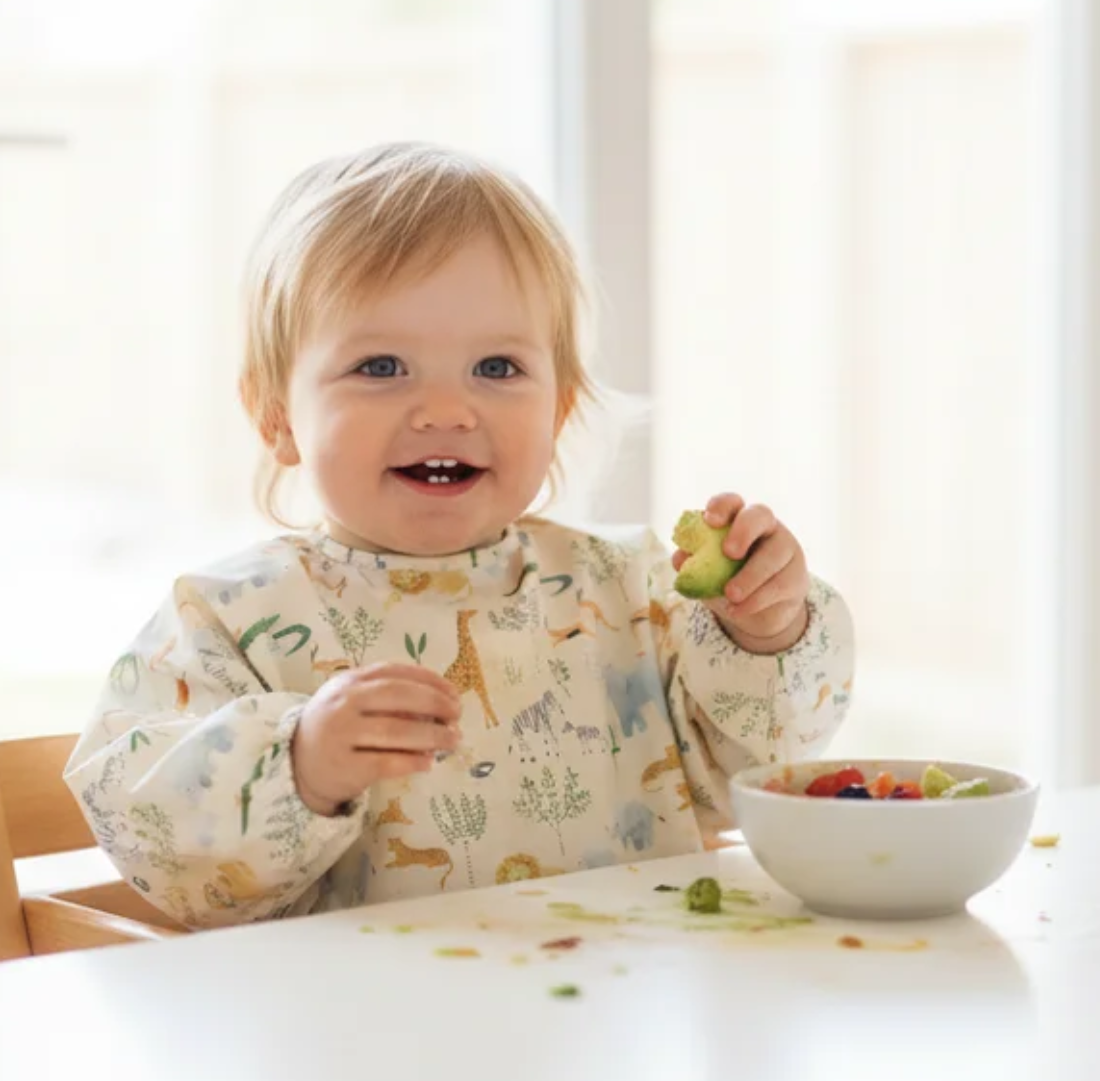Long Sleeve Bib | Safari Jungle