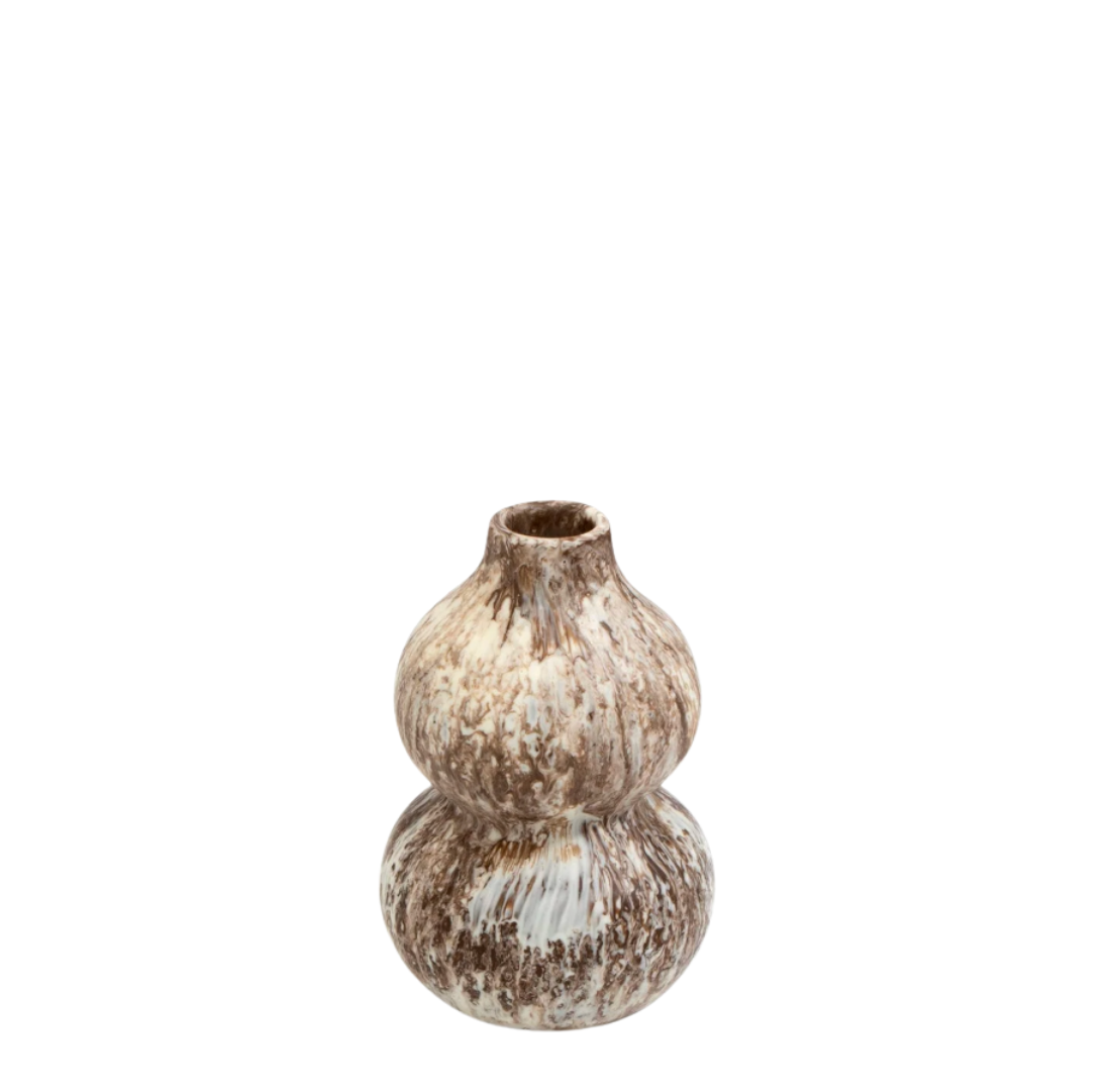 Lotus Seed Vase | Cappucino