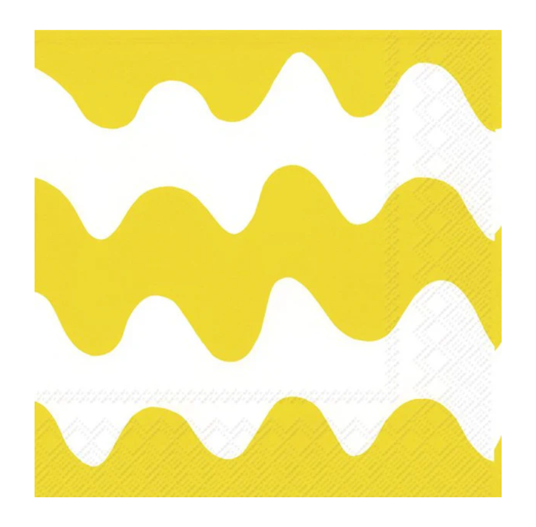 Lokki Yellow Napkin | 20 Pack