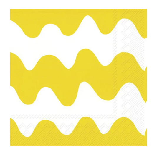 Lokki Yellow Napkin | 20 Pack