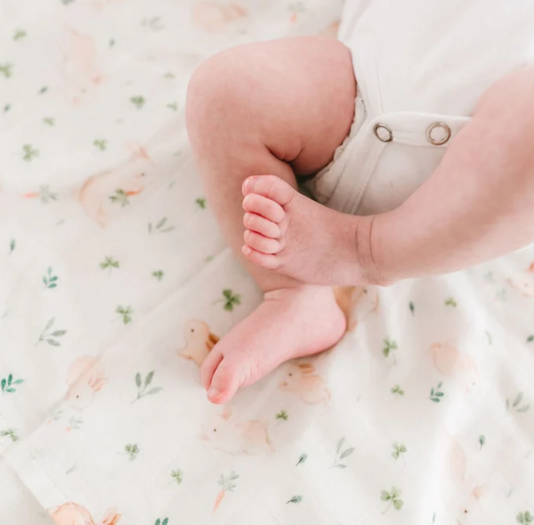 Muslin Swaddle | Bunny Meadow