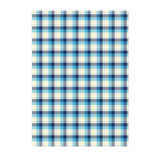 Tea Towel | Blue Tartan