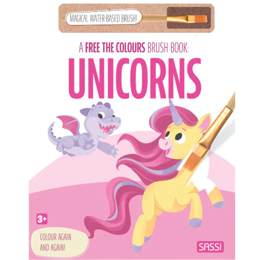 The Colours Reusable Paint Brush Book