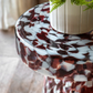 Murano Side Table | Leopard