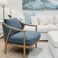 Asteria Armchair | Linen Blend