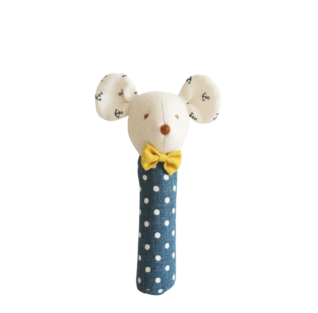 Mouse Squeaker | Navy