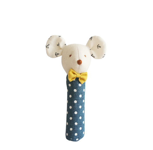 Mouse Squeaker | Navy