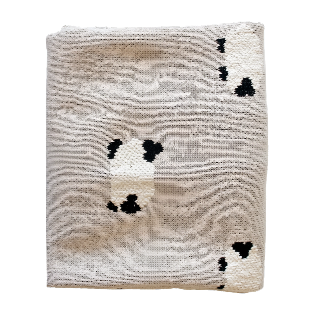 Baa Baa Baby Blanket | Latte