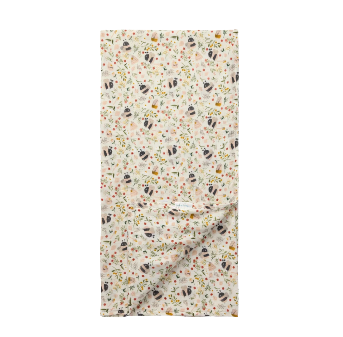 Muslin Swaddle | Bumble Bees