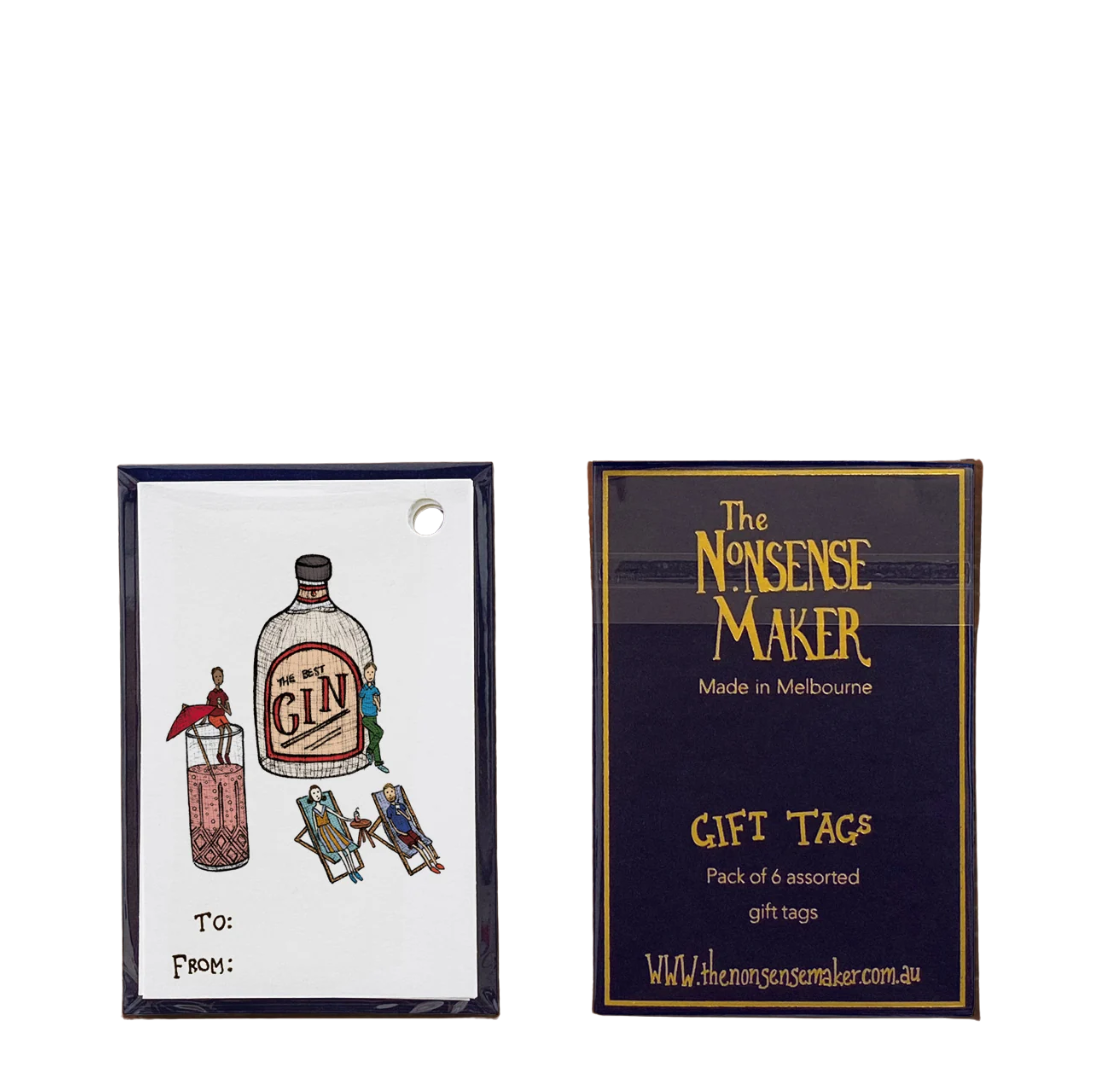 Drink Lovers Gift Tags | Pack 6