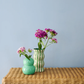 Green Blue Dotty Vase