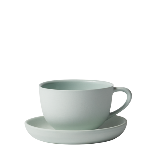 Teacup + Saucer | Mist