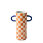 Griffe Check Bud Vase | Tan