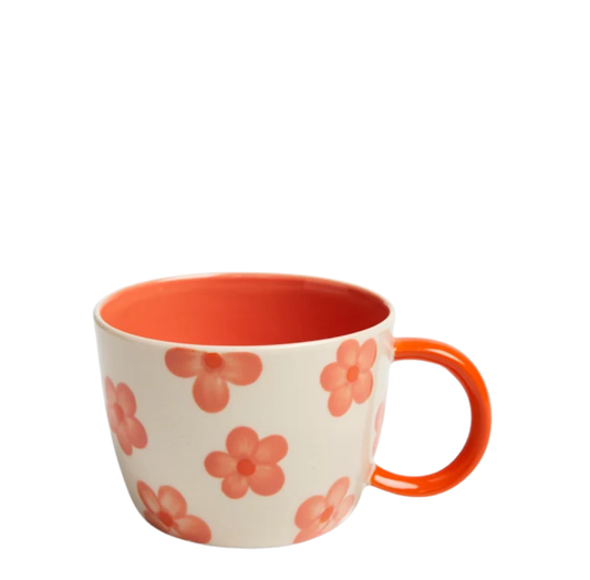 Mug | Daisy | Peach