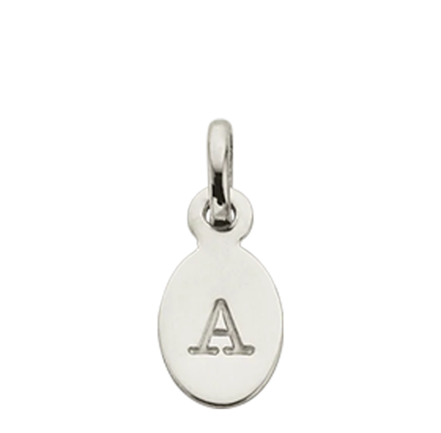 Initial Charm A-Z | Sterling Silver