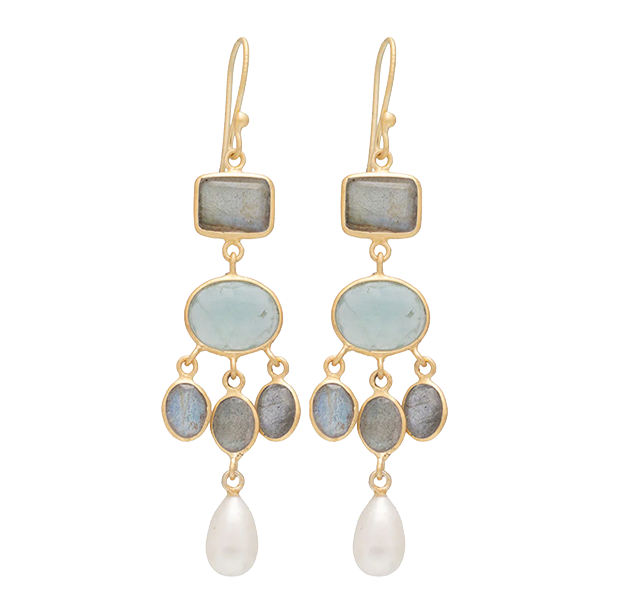 Apatite Purani Earrings