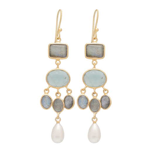 Apatite Purani Earrings