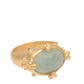 Aquamarine Atlas Ring