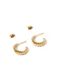 Lulu Gold Hoop Earrings