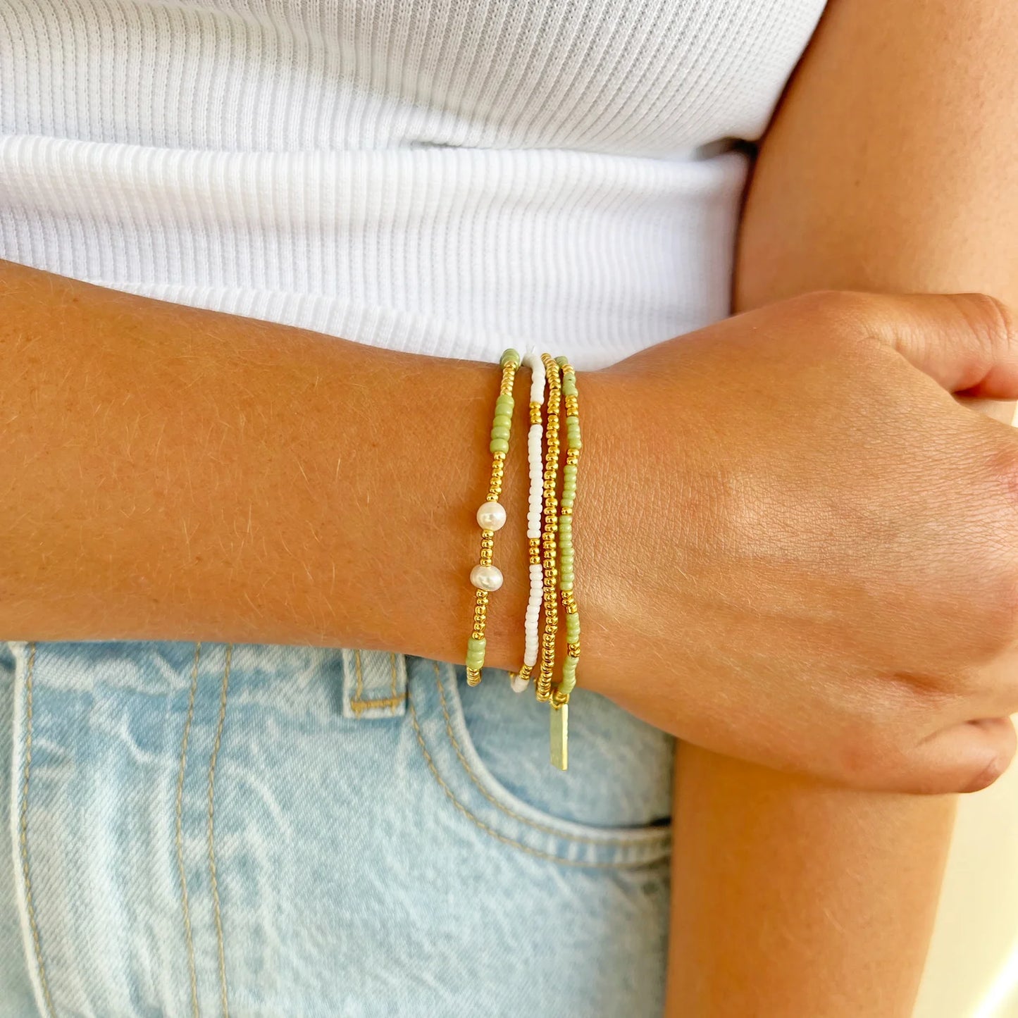 Sunny Bracelet Set | Forrest