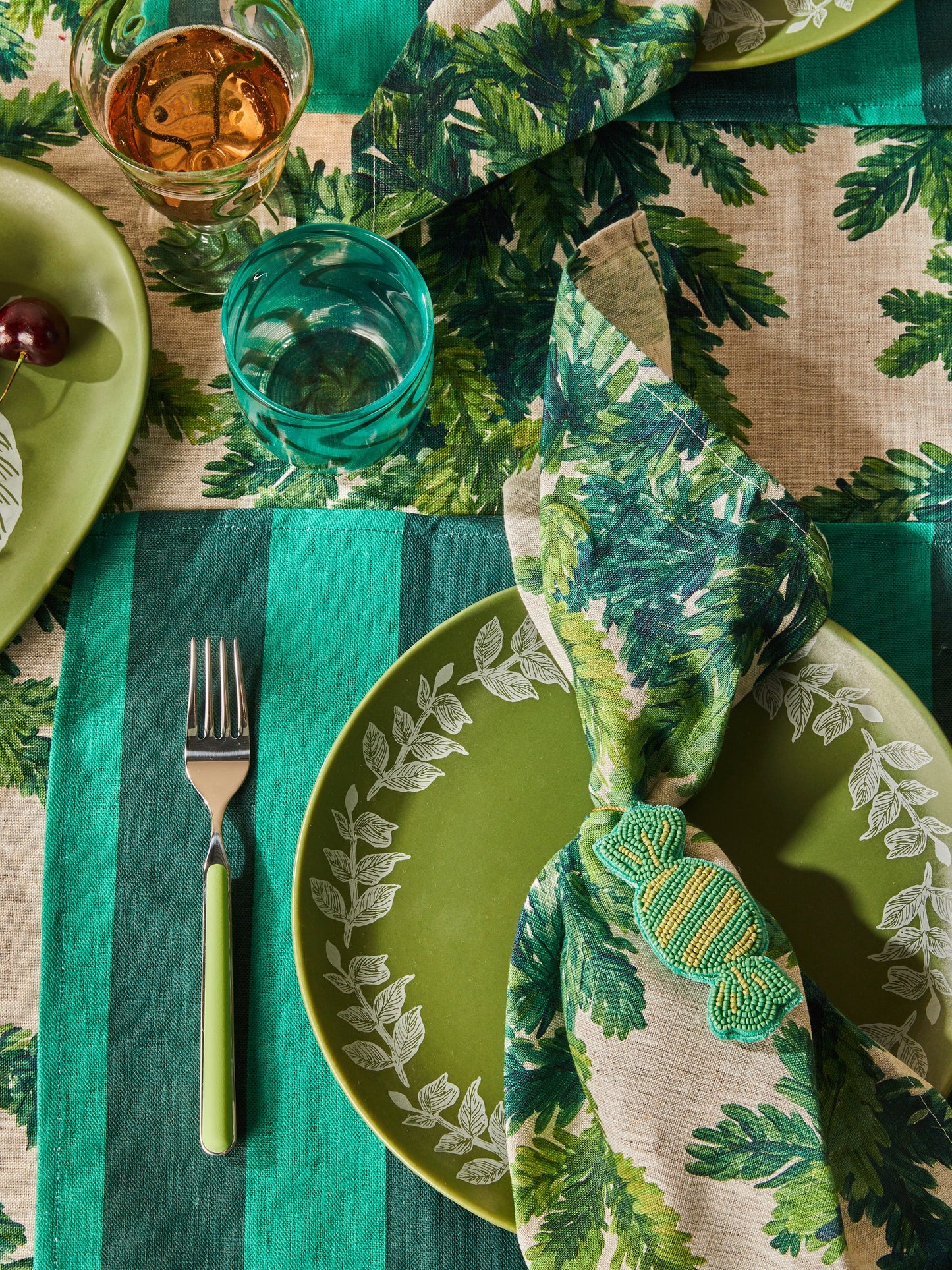 Bon Bon Beaded Decoration | Green