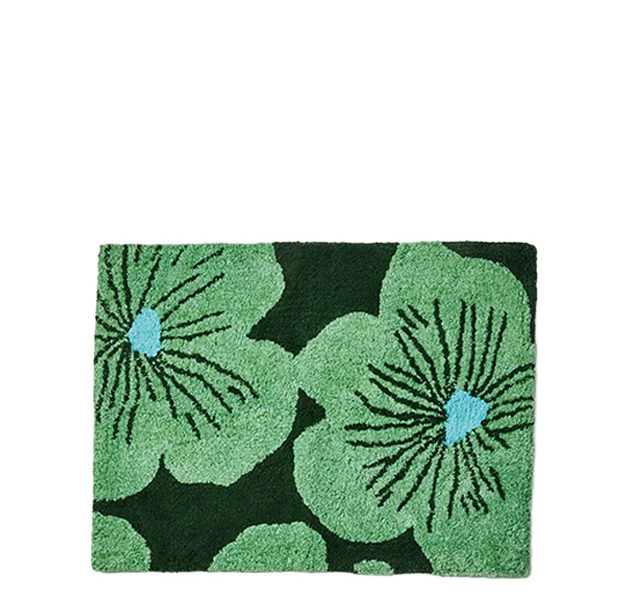 Jardin Green Bath Mat
