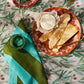 Linen Napkins | Big Stripe | Mint