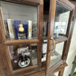 Cabinet | Glass Doors | 68 x 27 x 176cm High