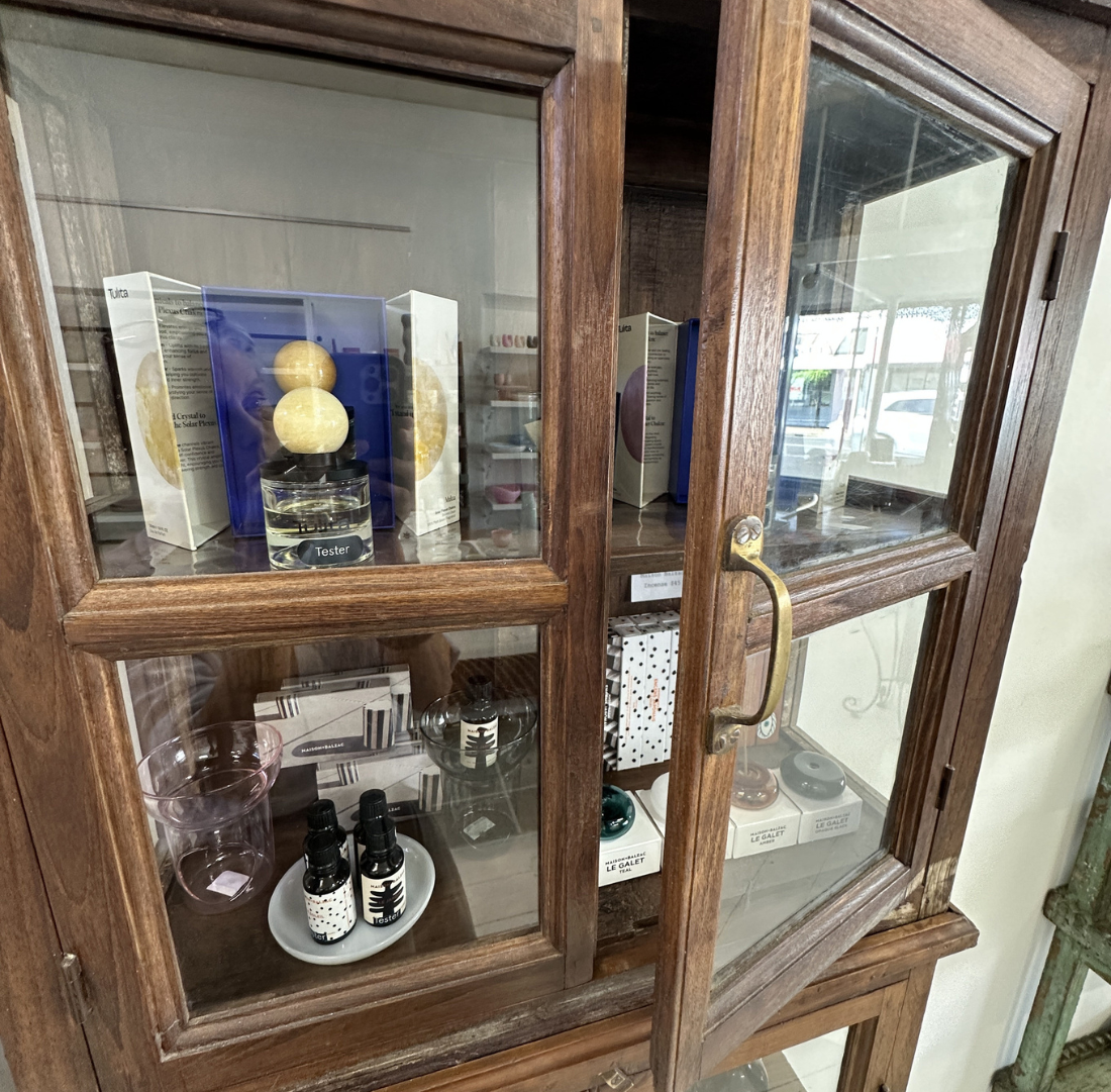 Cabinet | Glass Doors | 68 x 27 x 176cm High