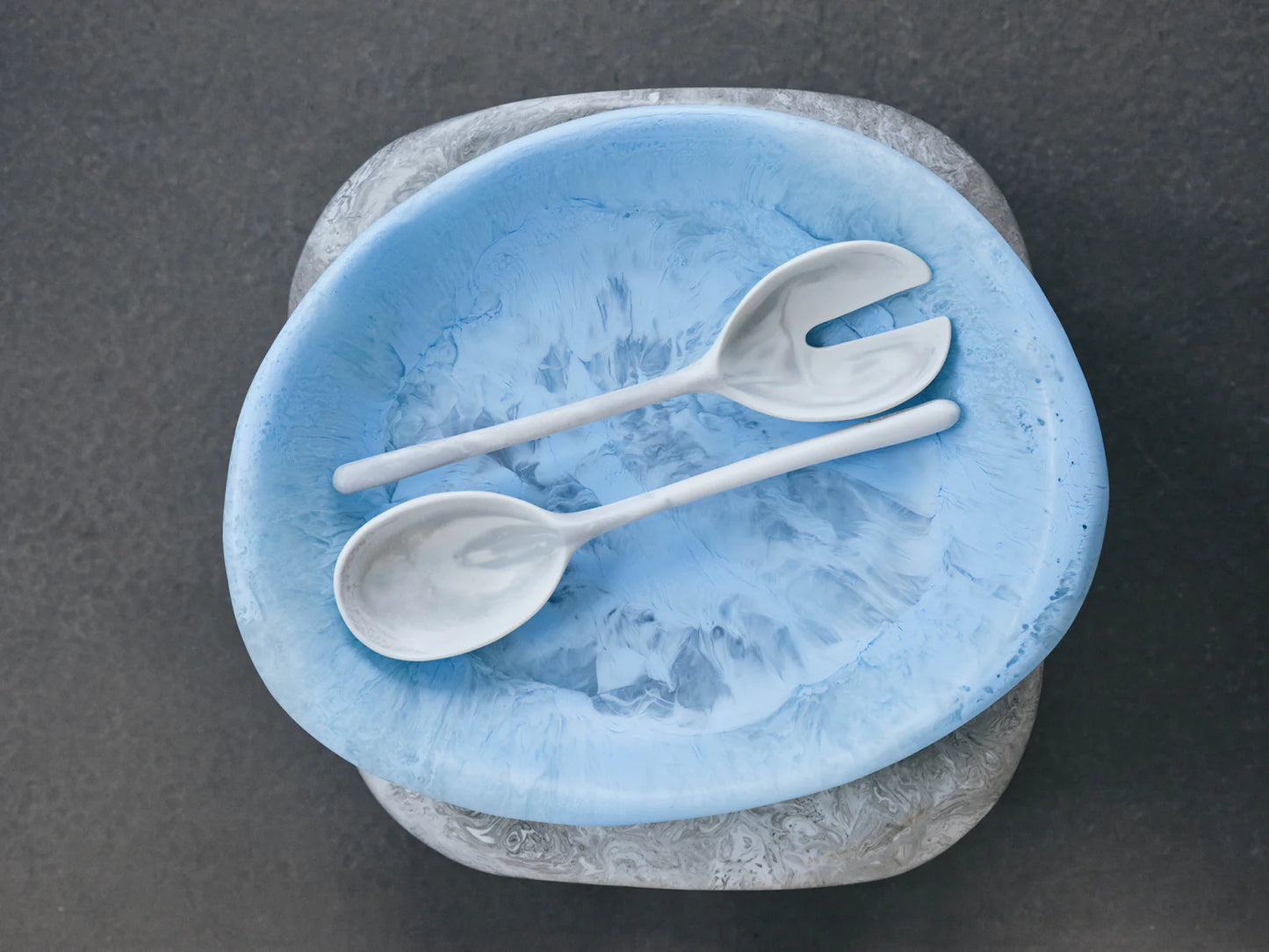 Stone Servers | Rose Swirl